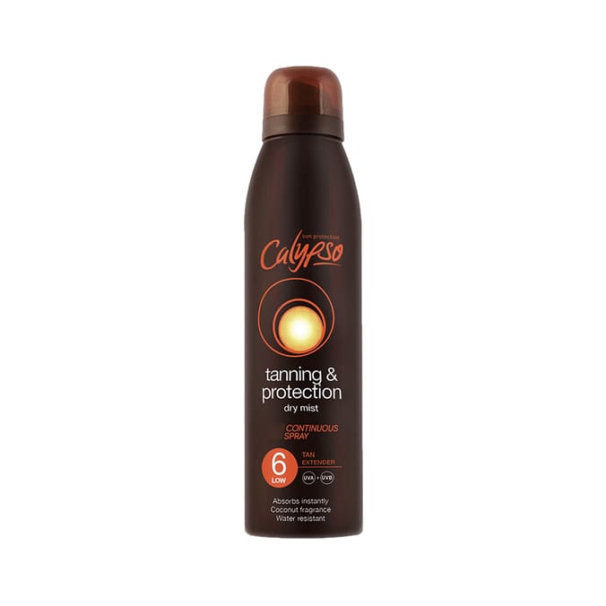 Calypso: Tanning & Protection Dry Mist 175ml - SPF 6