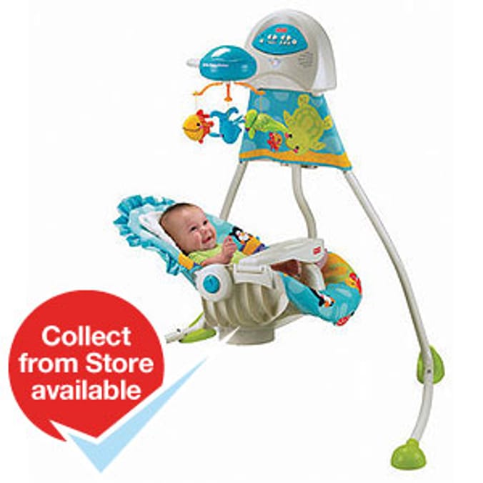 Fisher and price cradle hotsell and swing