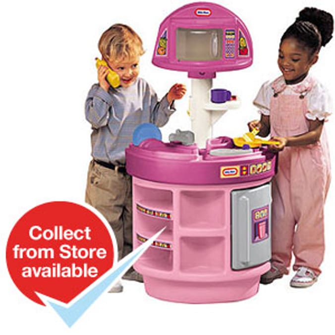 Little tikes shop kitchen pink