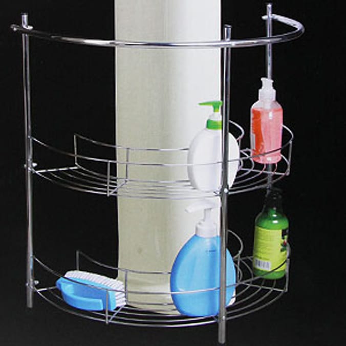 Beldray White Under Sink Organiser