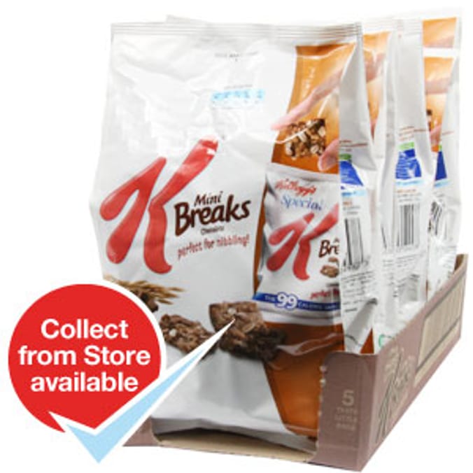 Kellogg's Special K Chocolate Mini Breaks Case of 5 x 5 Home Bargains