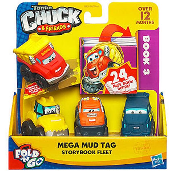 Tonka Chuck and Friends Storybook Fleet (Book 3) Home Bargains