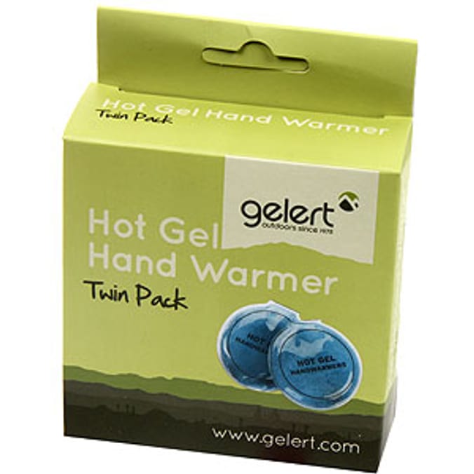 Gelert Hot Gel Hand Warmer Twin Pack Home Bargains