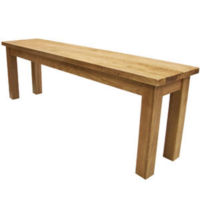 Oxford Oak Dining Bench Home Bargains