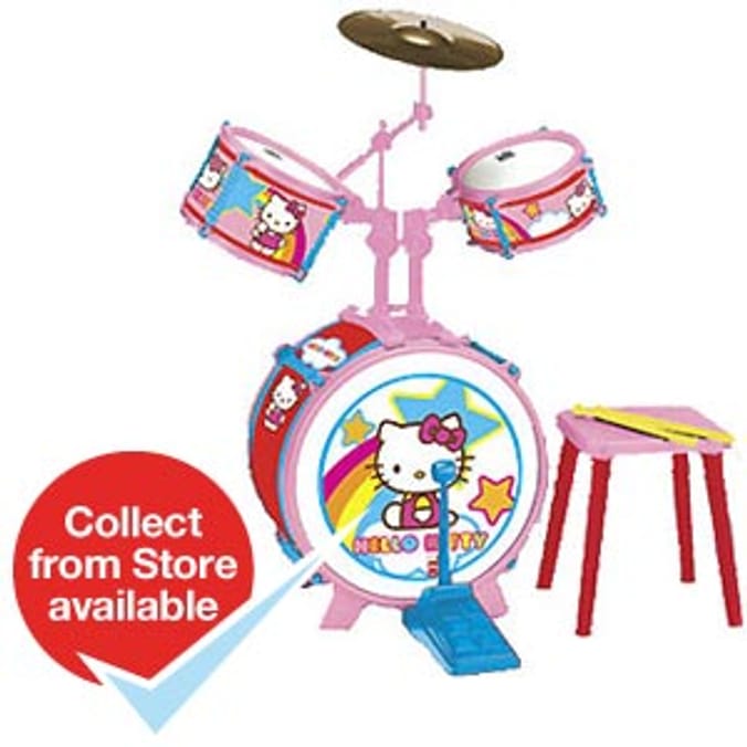 Hello Kitty Drum Set