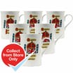 Queen's Diamond Jubilee Fine Bone China (Set of 6)