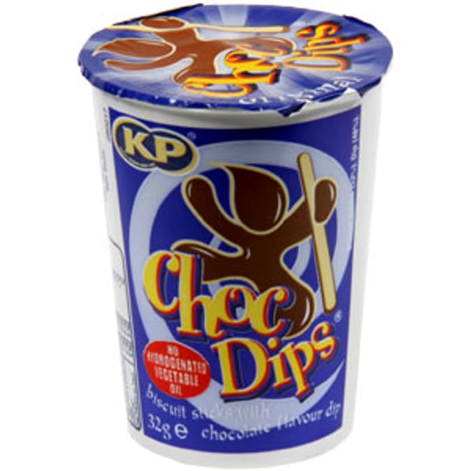 KP Choc Dips: Milk Chocolate (Case of 24 Pots)