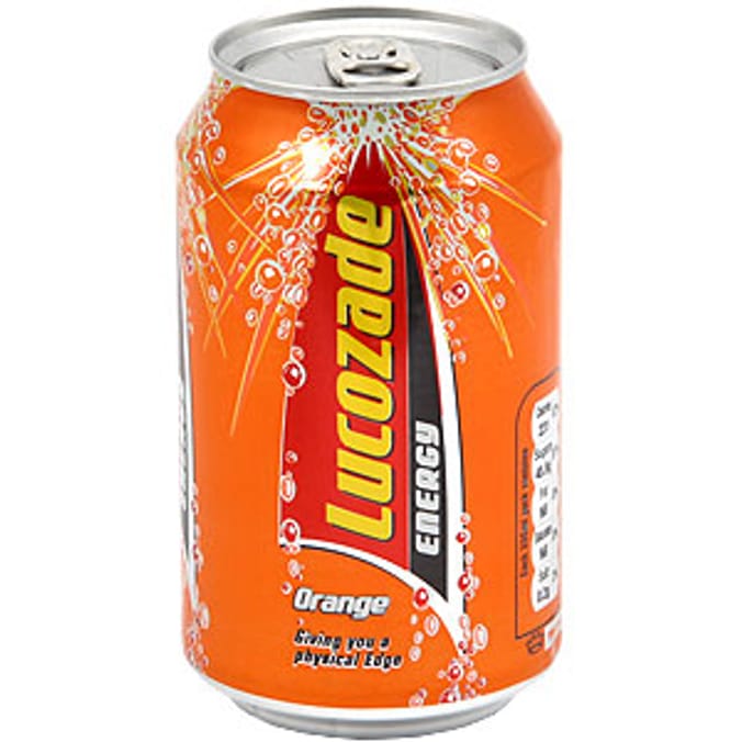 Lucozade Orange (24 x 330ml Cans) Home Bargains