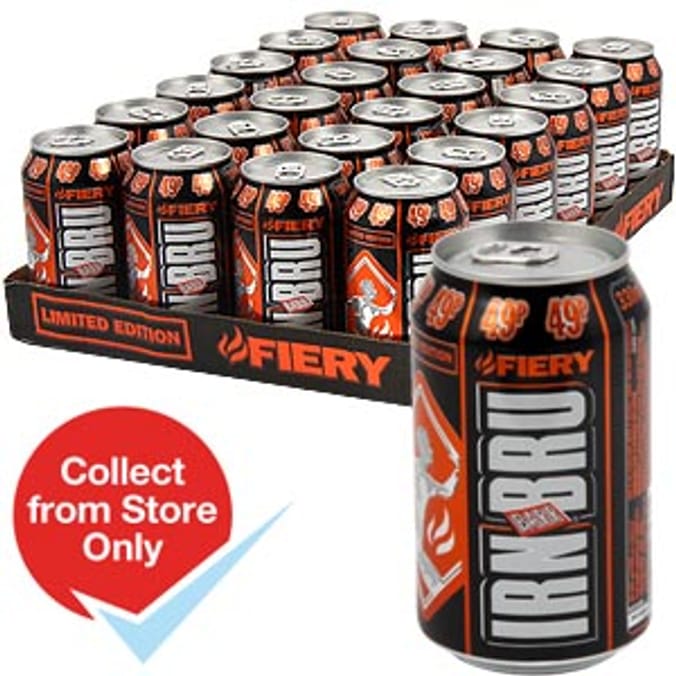 Irn-Bru Fiery (Case of 24 x 330ml Cans)