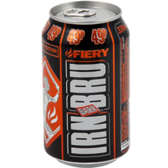 Irn-Bru Fiery (Case of 24 x 330ml Cans)