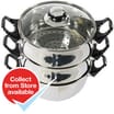 Stainless Steel 3 Tier Steamer