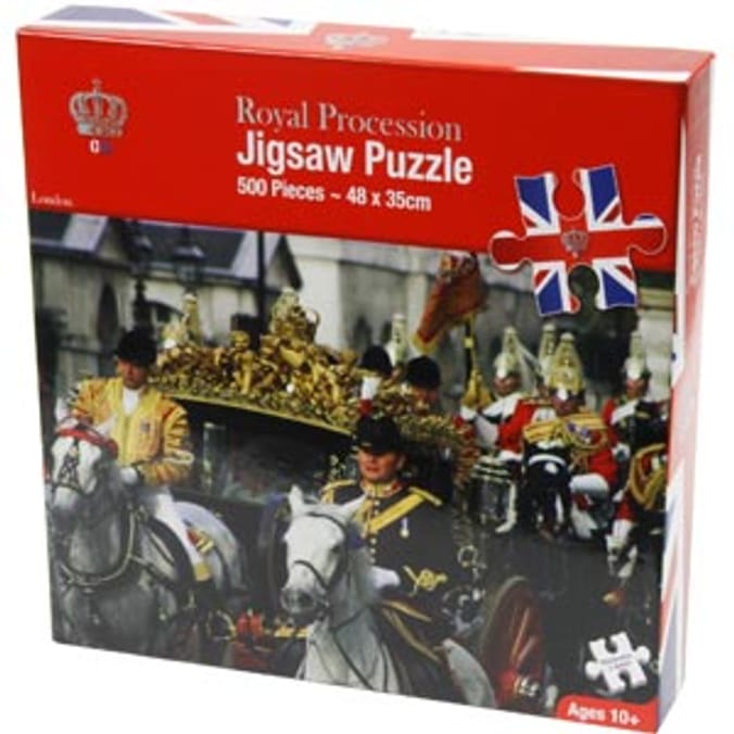 500 Piece London Jigsaw Royal Procession Home Bargains