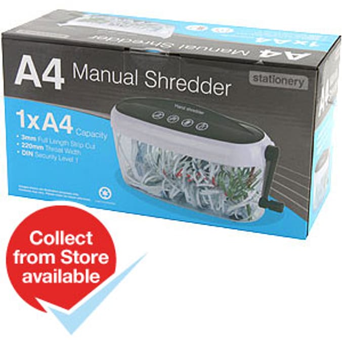 A4 Manual Shredder