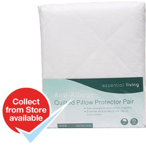 Anti Allergy Pillow Protector Pair - Home Store + More