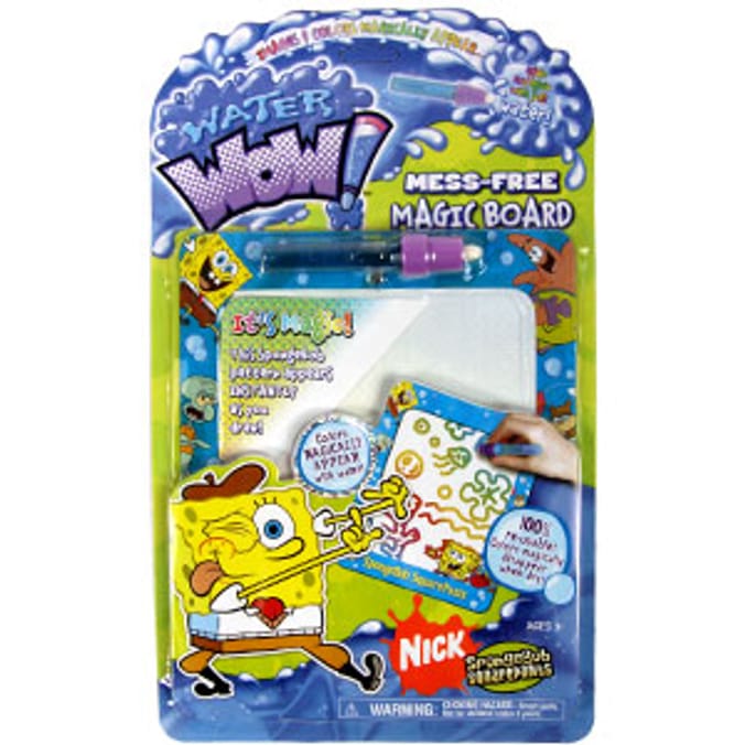 Spongebob Squarepants Water Wow Magic Board Home Bargains